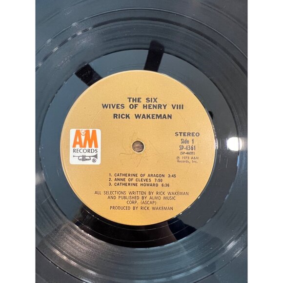 Rick Wakeman The Six Wives Of Henry VIII Vinyl Record  SP-4361 - Picture 4 of 7
